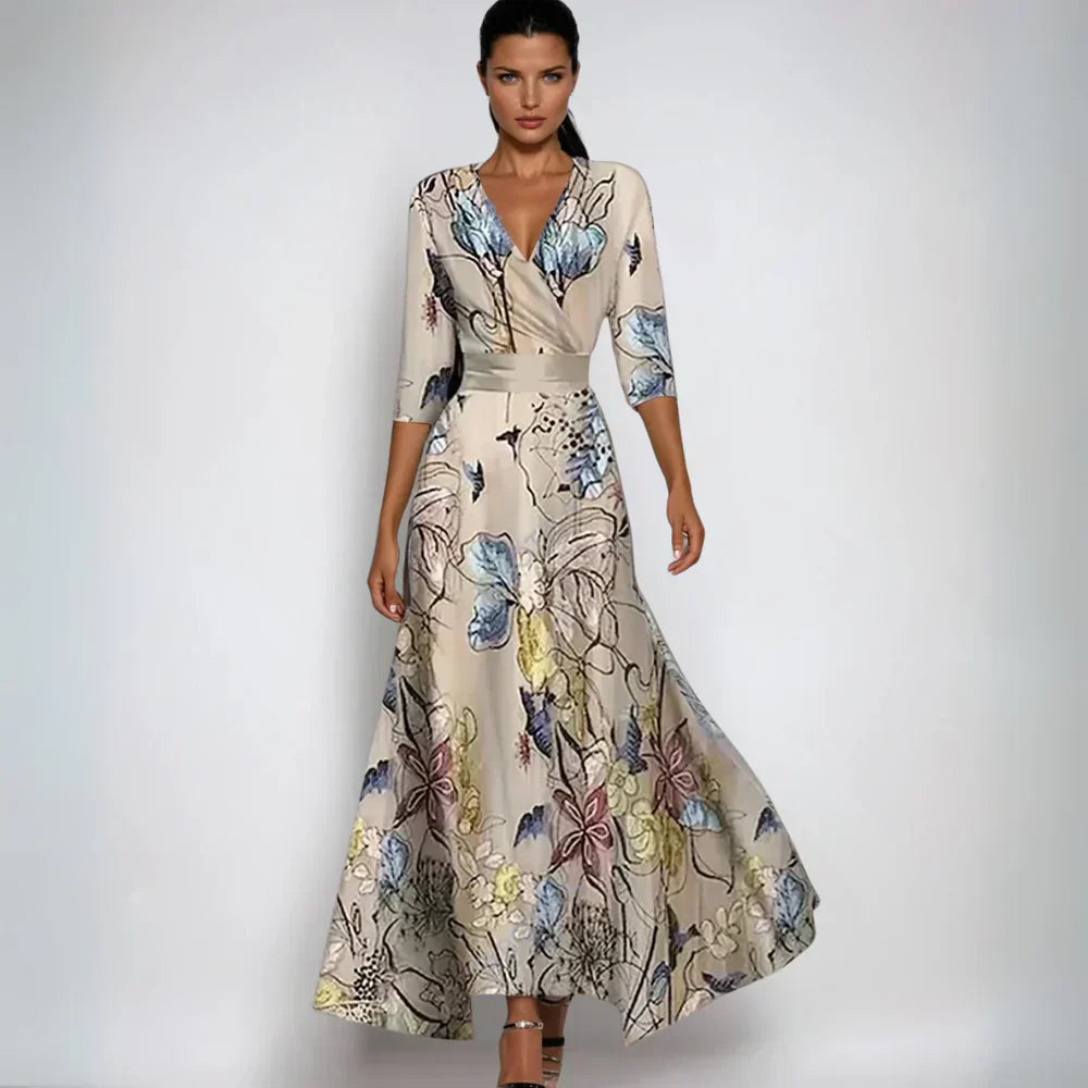 Emily Luxury Flower Dress