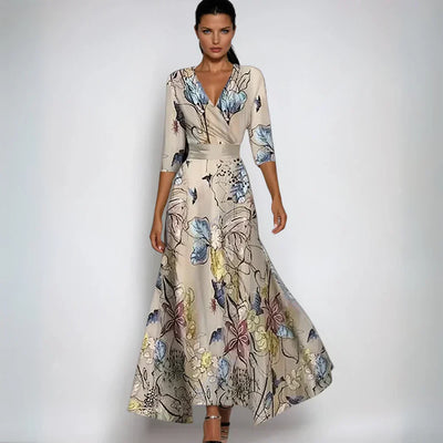 Emily Luxury Flower Dress