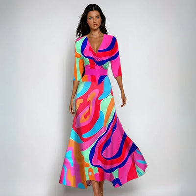 Emily Luxury Flower Dress