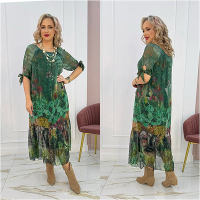 Eliana Airy and Breathable Midi Dress