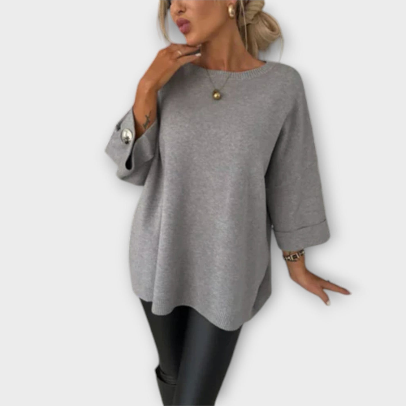 Elegant Sweater Blouse