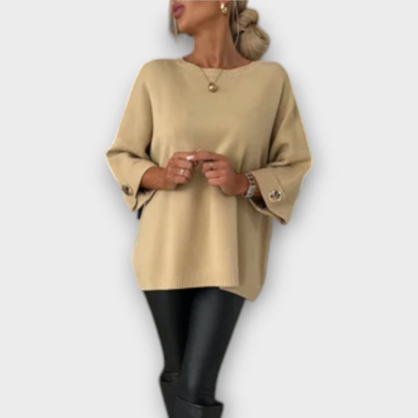 Elegant Sweater Blouse