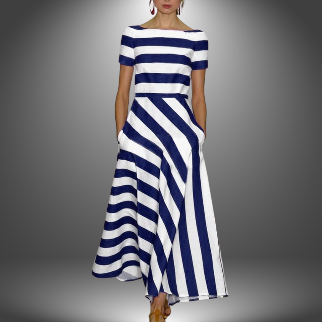 Nuvira Striped Dress