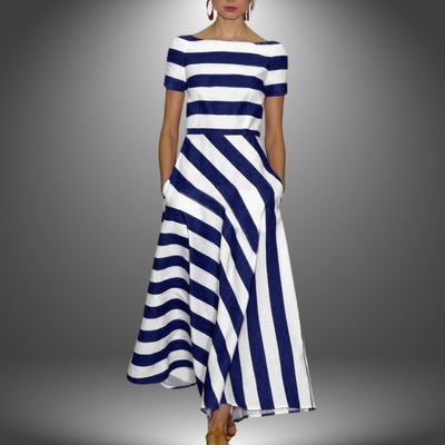 Nuvira Striped Dress