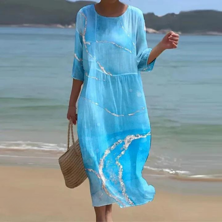 Miranda Stylish Floral Maxi Dress