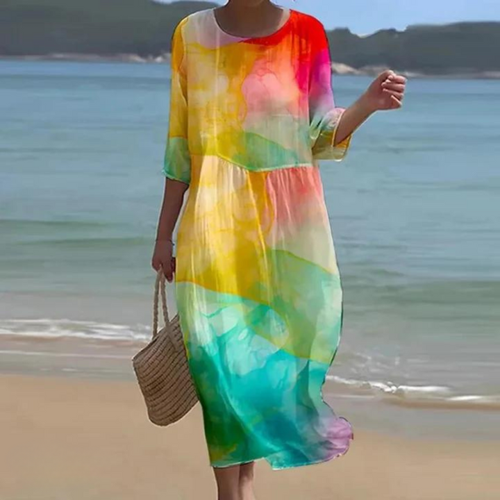 Miranda Stylish Floral Maxi Dress
