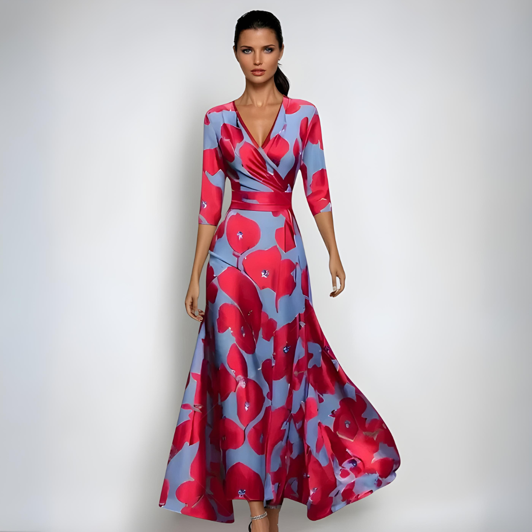 Emily Luxury Flower Dress