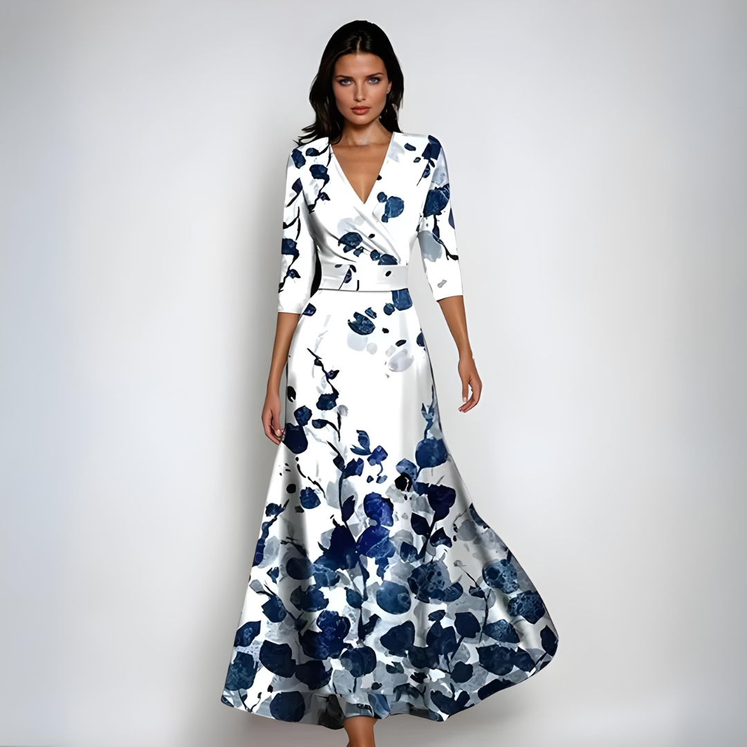 Emily Luxury Flower Dress