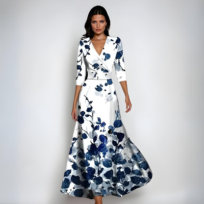 Emily Luxury Flower Dress