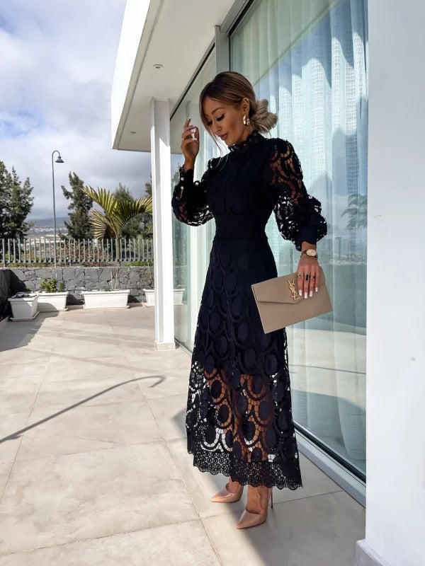 Georgia Stylish French Lace Dress