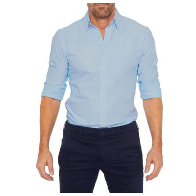 Leo Crease-resistant Zip-up Shirt