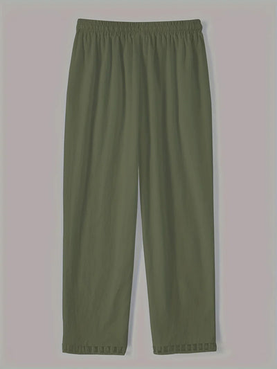 Tracey Contrast Trim Cropped Pants