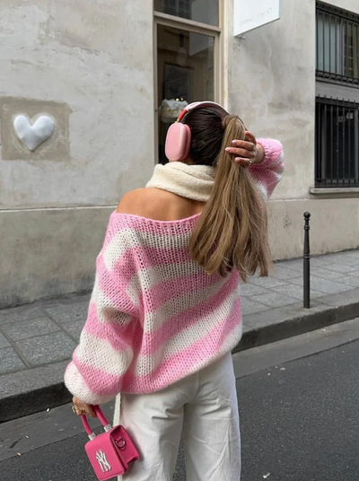 Fleura™ – Soft Ribbed Lounge Pullover
