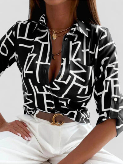 Sibylle | Fashionable Blouse with Long Sleeves