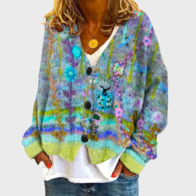 Evie™ | Bloom Knit Cardigan