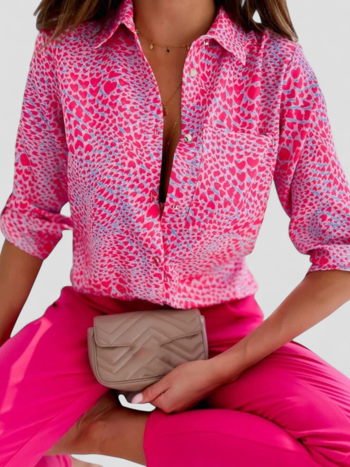 Sibylle | Fashionable Blouse with Long Sleeves