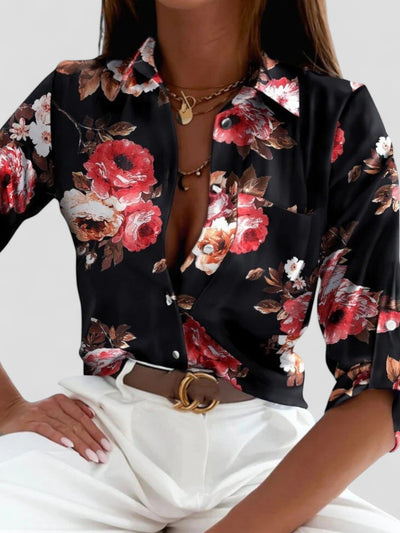 Sibylle | Fashionable Blouse with Long Sleeves