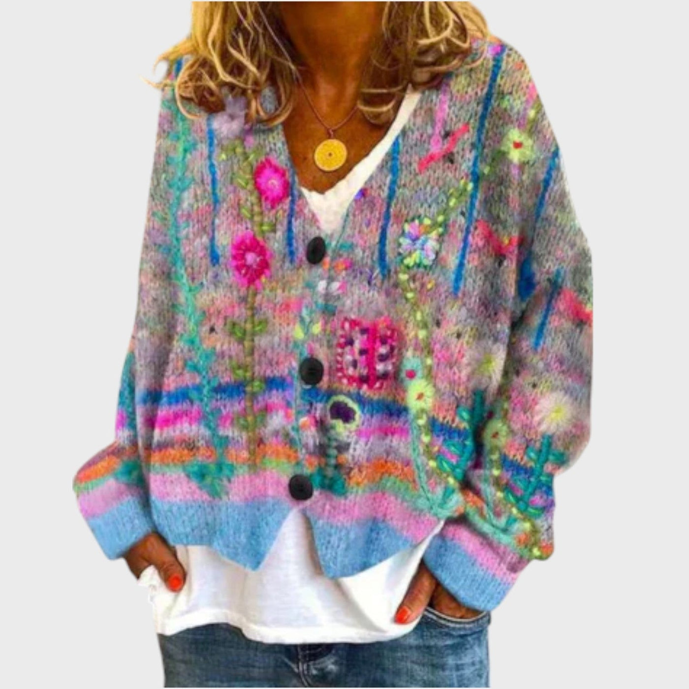 Evie™ | Bloom Knit Cardigan