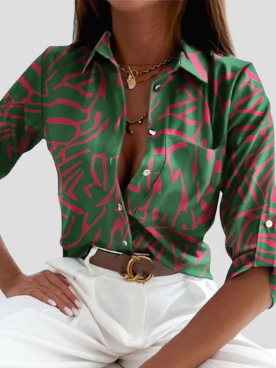 Sibylle | Fashionable Blouse with Long Sleeves