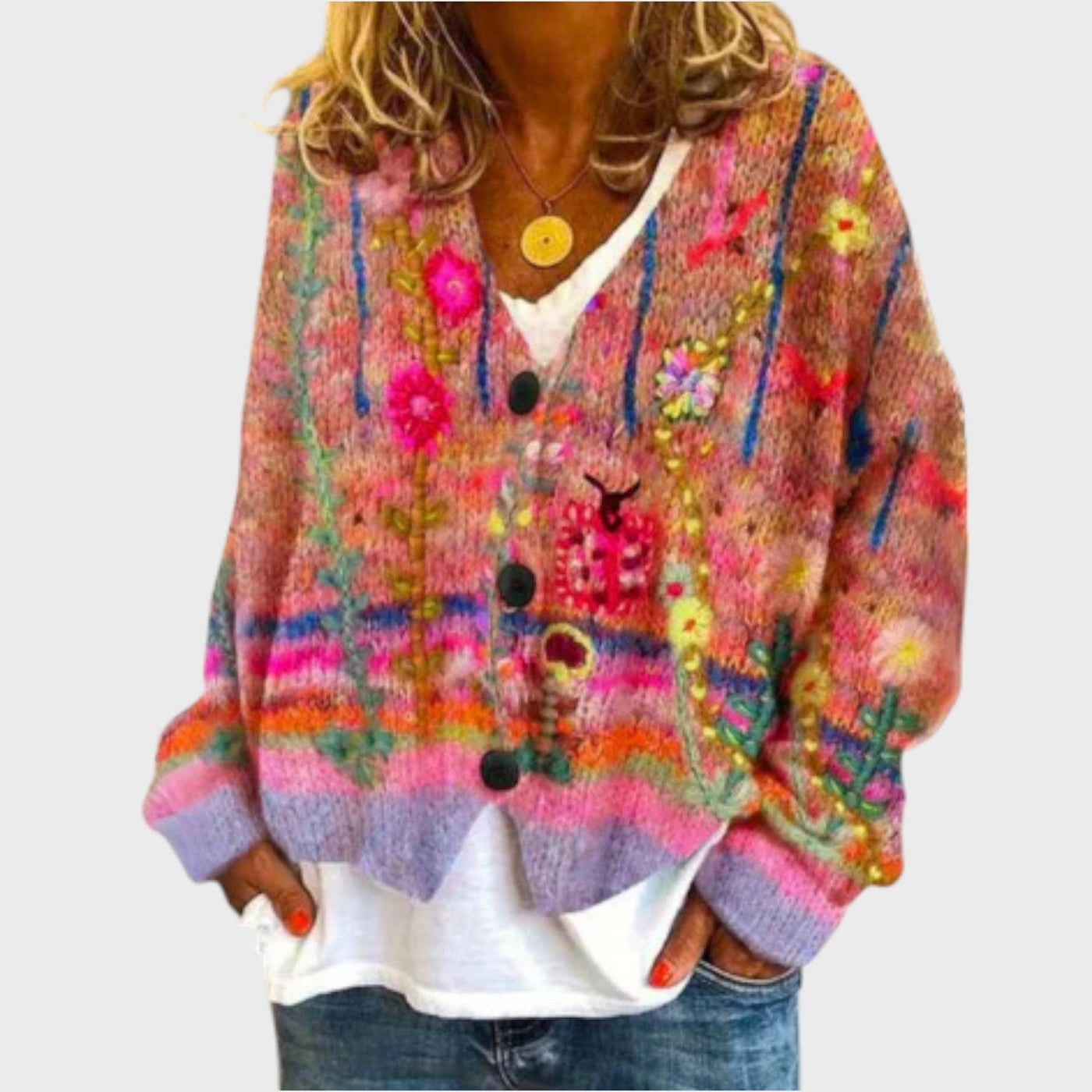 Evie™ | Bloom Knit Cardigan