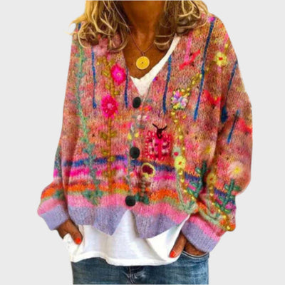 Evie™ | Bloom Knit Cardigan