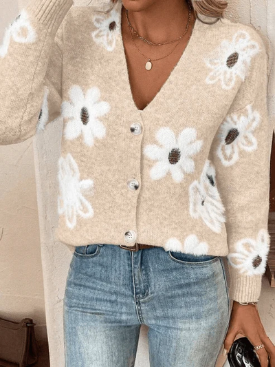 Noora™ – Striped Knit Turtleneck Sweater